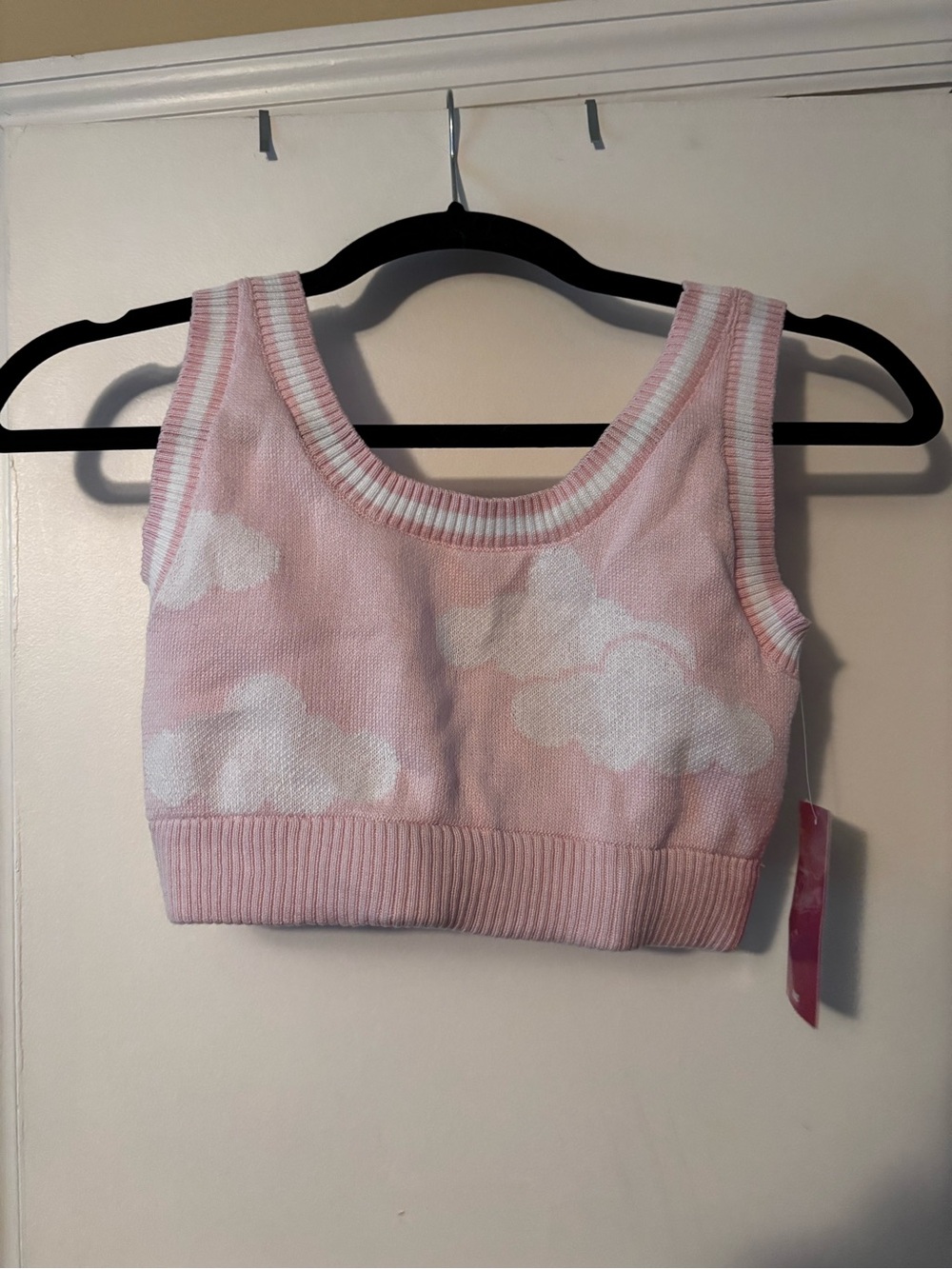 Megan Moroney Cloud Knit Cropped Tank Top